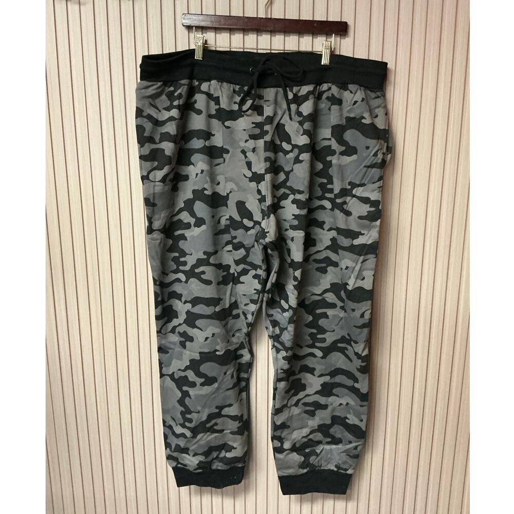 Bigdude Camo Jogger Sweatpants Lined Size 4XL